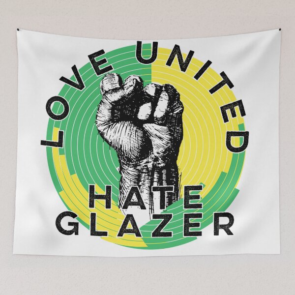 Item preview, Love united hate glazer designed and sold by PincGeneral.