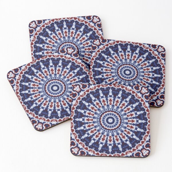 Item preview,  Mandala Fractal in Red White and Blue 02 designed and sold by charmarose.