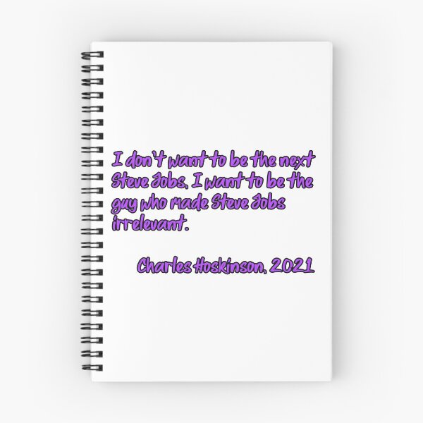 Item preview, I don't want to be the next Steve Jobs. (Purple) designed and sold by breathingada.