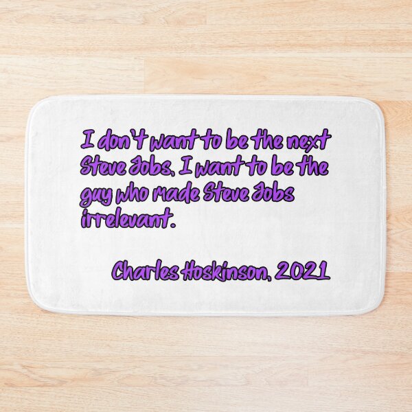 Item preview, I don't want to be the next Steve Jobs. (Purple) designed and sold by breathingada.