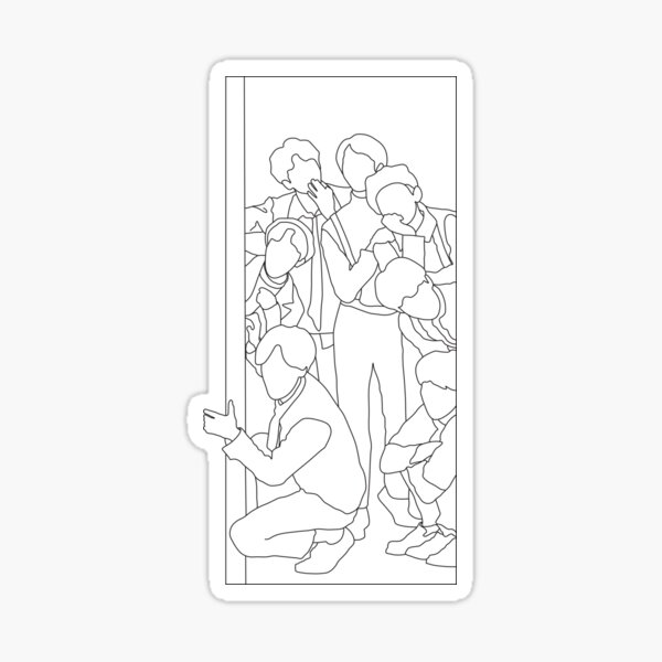 Artikel-Vorschau von Magic Shop Schwarzer Umrissdruck, designt und verkauft von lineartdesigns.