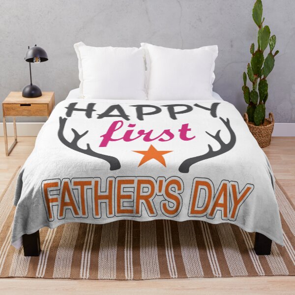 Item preview, Happy First Father's Day designed and sold by Printoweb.