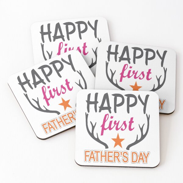 Item preview, Happy First Father's Day designed and sold by Printoweb.