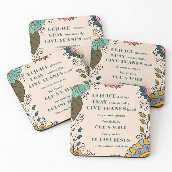 Item preview, Rejoice Always, Pray Continually, Give Thanks in all Circumstances designed and sold by Pamela Maxwell.