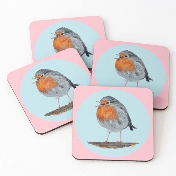 Item preview, Red Robin (pink) designed and sold by SandraWarmerdam.