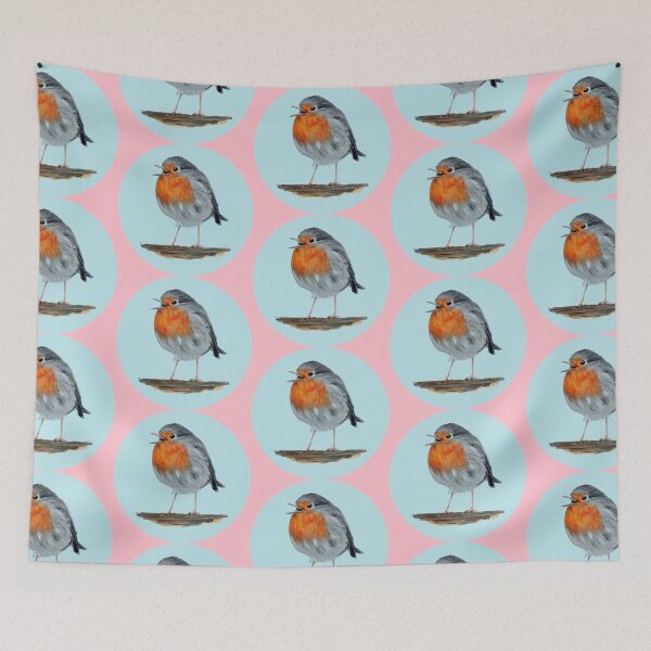 Item preview, Red Robin (pink) designed and sold by SandraWarmerdam.