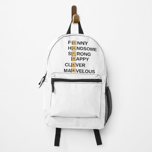 Item preview, Father, Funny, Happy, Strong, Handsome, Clever, Marvelous Gift Husband Dad Grandpa designed and sold by RanirO.