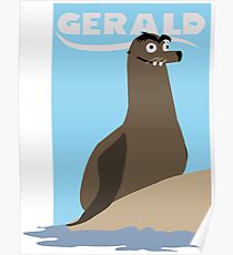 Póster Encontrar a Dory - Gerald