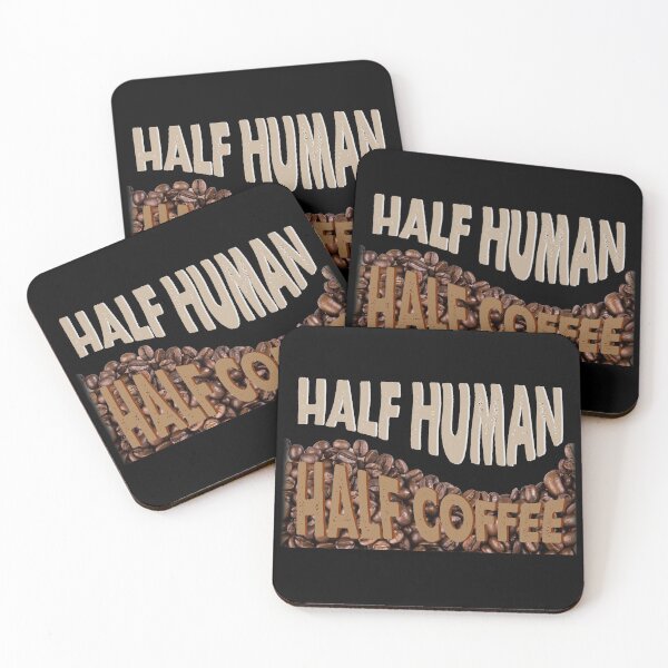 Item preview, Half Human Half Coffee designed and sold by wilkerson651f.