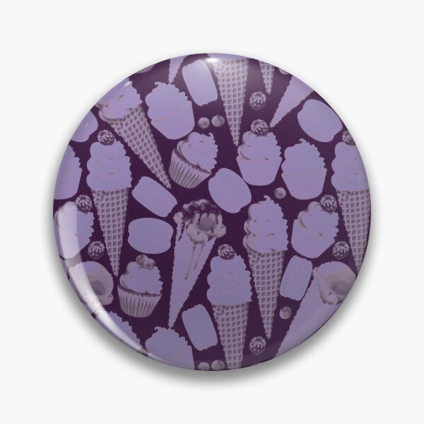 Item preview, Icecream Pattern Violet designed and sold by artsnuyenn.