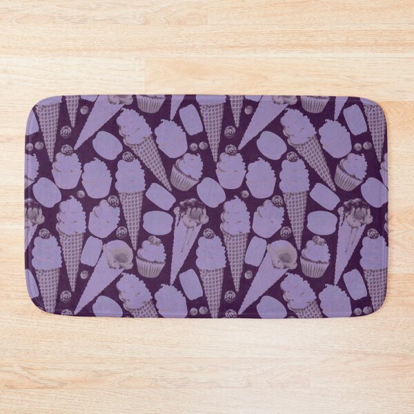 Item preview, Icecream Pattern Violet designed and sold by artsnuyenn.