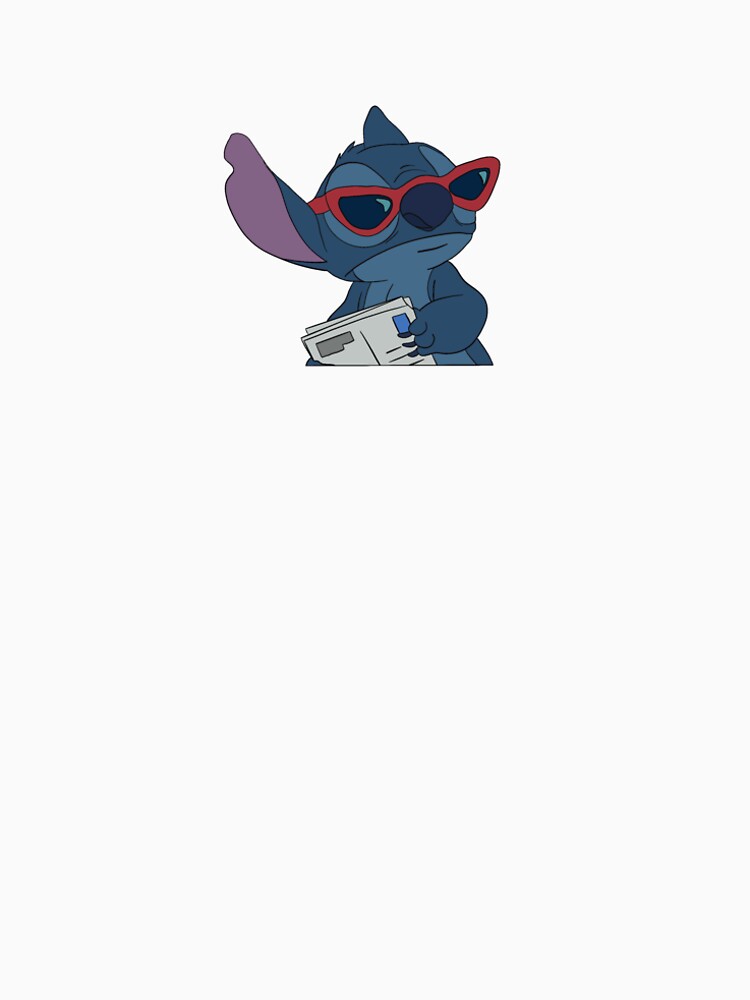 Thumbnail 4 von 4, Premium T-Shirt, Stich in Sonnenbrille designt und verkauft von meganrose577.