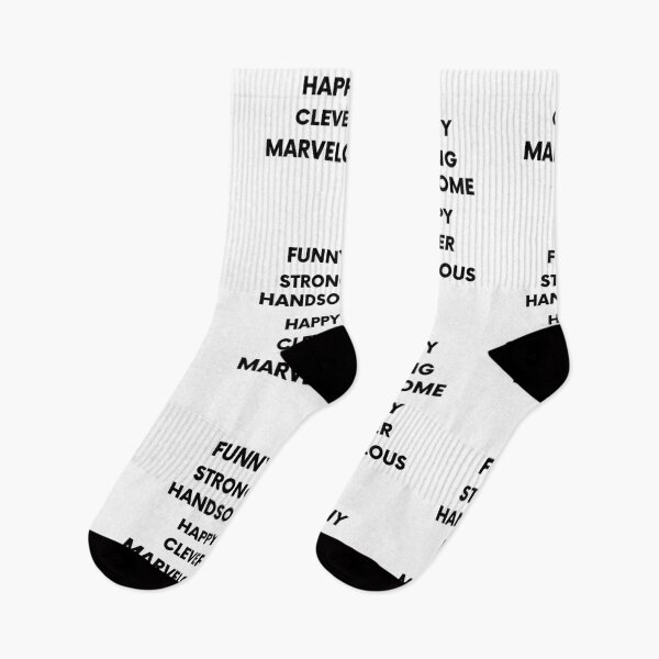 Item preview,  Father, Funny, Happy, Strong, Handsome, Clever, Marvelous  Gift Husband Dad Grandpa designed and sold by RanirO.
