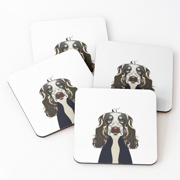Item preview, Cocker Spaniel Dog Breed Illustration. designed and sold by DDoodleDesigns.