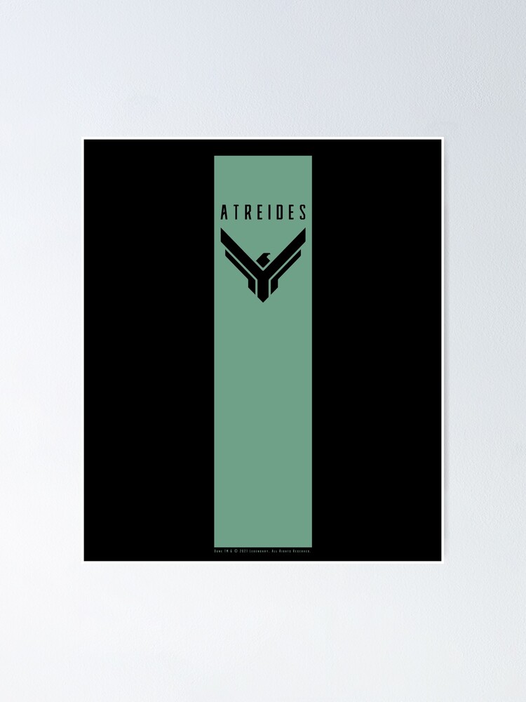 "Dune House Atreides Banner Transparant (Summer) " Poster for Sale