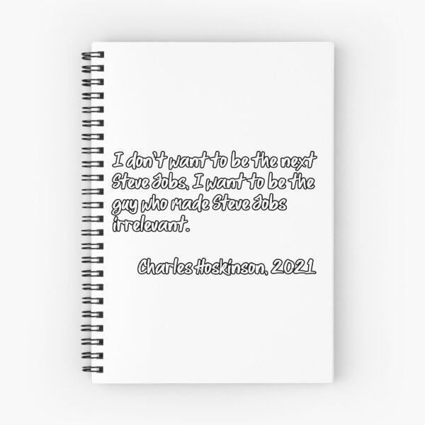 Item preview, I don't want to be the next Steve Jobs. (White) designed and sold by breathingada.