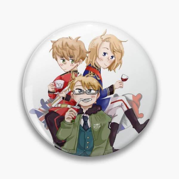 Item preview, Hetalia - England, America, France designed and sold by Whitix.