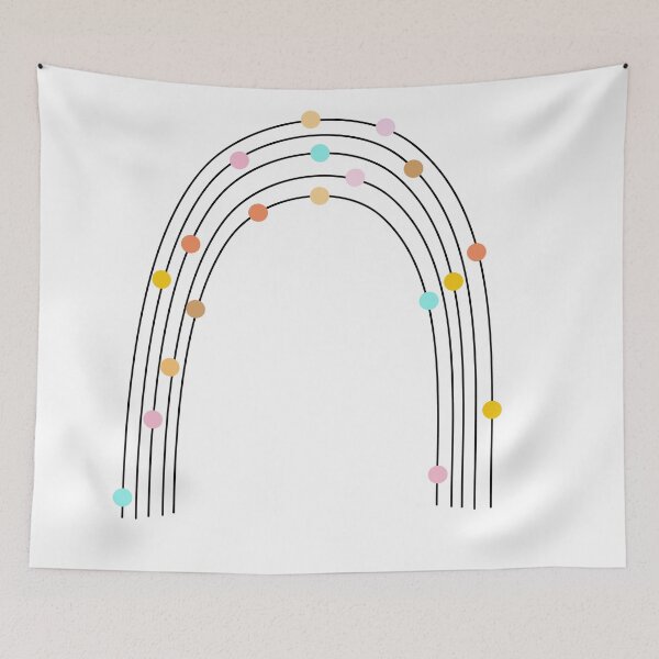 Item preview, boho solar  system  rainbow  designed and sold by Northendesigns.