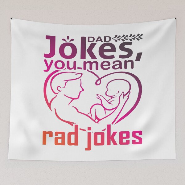 Item preview, Dad Jokes? You Mean Rad Jokes? designed and sold by Printoweb.