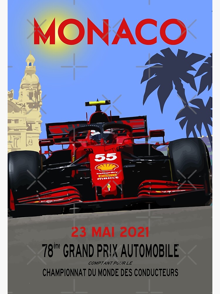 Grand Prix de Monaco 2021 - Monaco Timbres