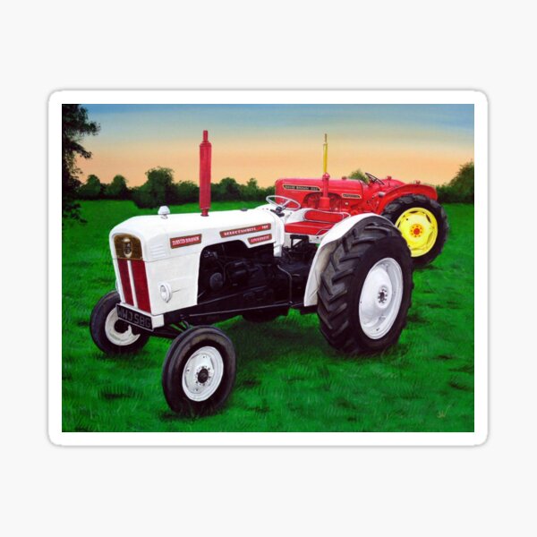 DECAL SET FITS DAVID BROWN 990 IMPLEMATIC TRACTORS. 