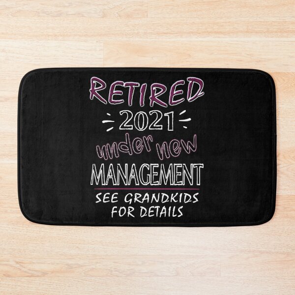 Item preview, retired under new management 2021 - funny saying, gift retirement 2021 designed and sold by Raeolus.
