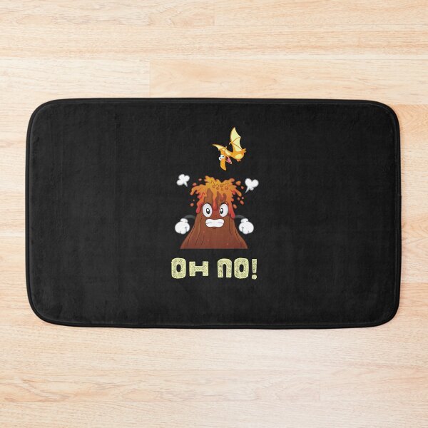 Item preview, Dinosaur And Volcano designed and sold by SportyDogShop.