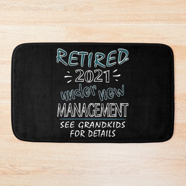 Item preview, Retired 2021 cool saying, gift - retired 2021 - under new management designed and sold by Raeolus.