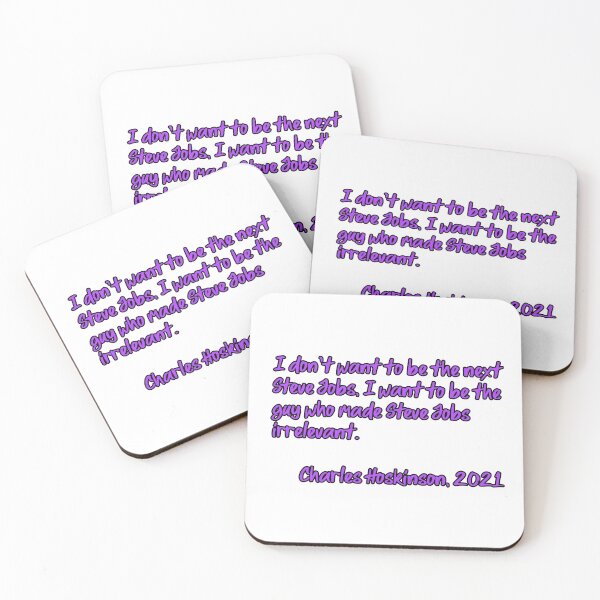 Item preview, I don't want to be the next Steve Jobs. (Purple) designed and sold by breathingada.