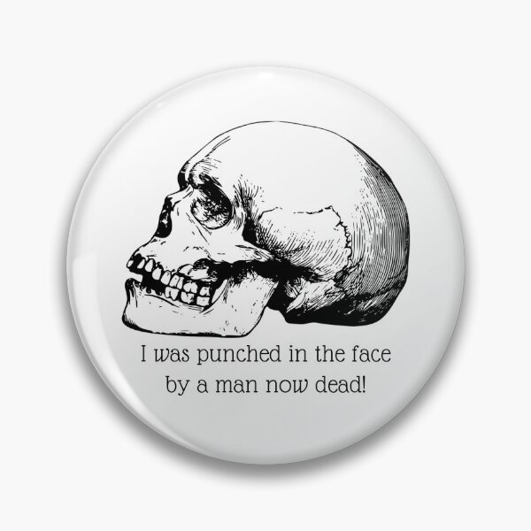Item preview, Punched in the Face Skull - Frasier designed and sold by CalledEclectic.
