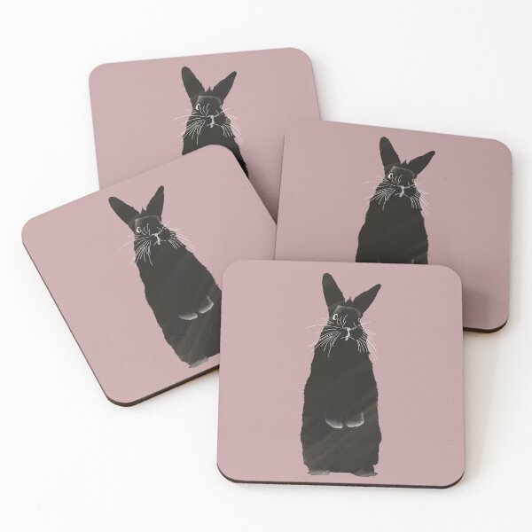 Item preview, Standing Black Rabbit designed and sold by Arkneer.