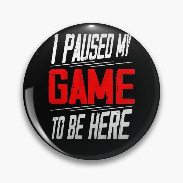 Item preview, Pause mi juego para estar aquí - Vintage Gamer Spruch designed and sold by Raeolus.