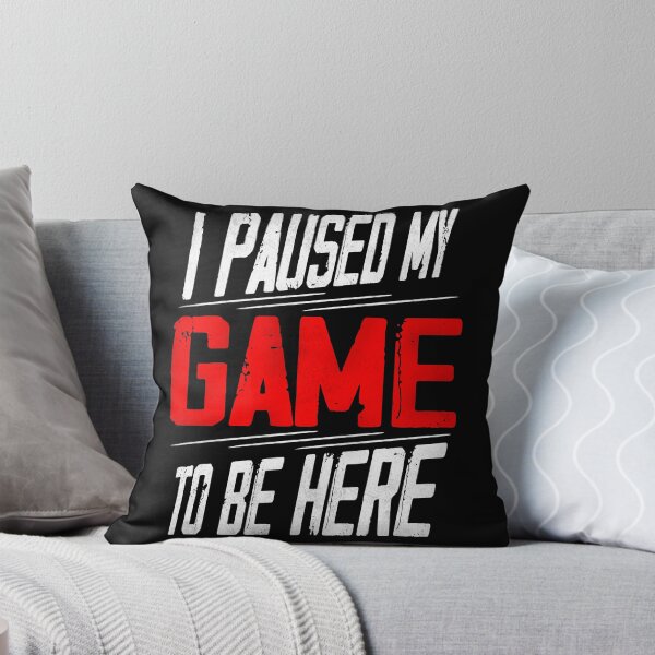 Item preview, Pause mi juego para estar aquí - Vintage Gamer Spruch designed and sold by Raeolus.