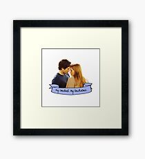 "My constant. My touchstone." Framed Print