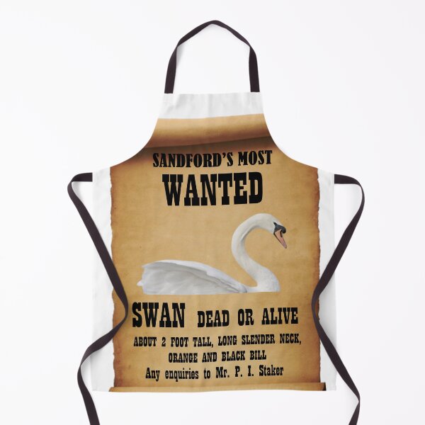Item preview, Swan Wanted Poster Hot Fuzz designed and sold by ProperClobber.