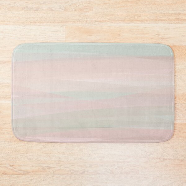 Item preview, Pastel Shabby Chic Beige Peach Teal Abstract Art designed and sold by AmethystShop.