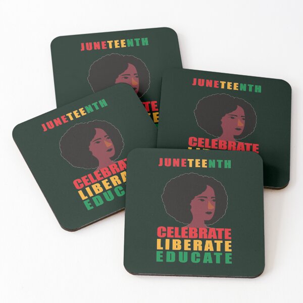 Item preview, Juneteenth Celebrate Liberate Educate designed and sold by Feline Rockstars.