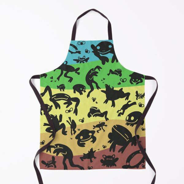 Item preview, Rainbow Frog Pattern designed and sold by OhUnicornLord.