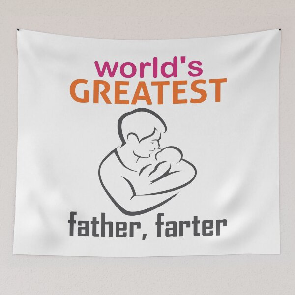 Item preview, World's Greatest Father, Farter designed and sold by Printoweb.
