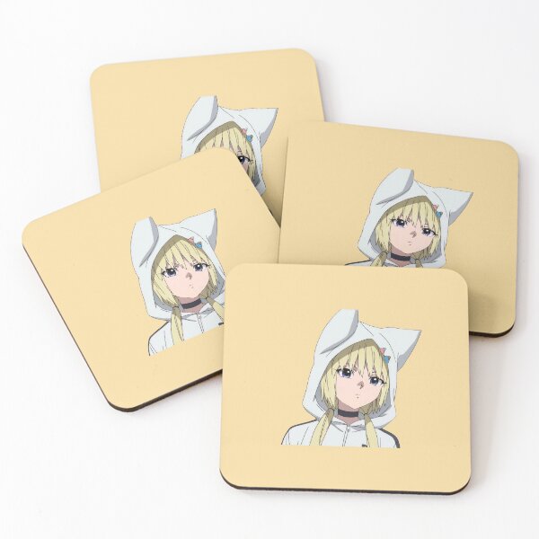 Item preview, Cute Kon Girl Anime (Yellow BG) designed and sold by FilipeFerreira.