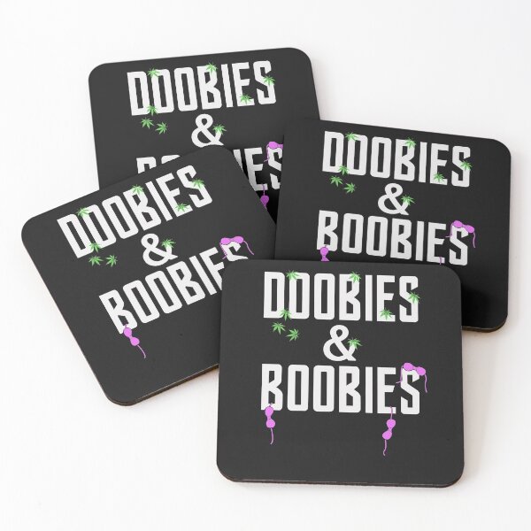 Item preview, Doobies and Boobies Bra Breast Cannabis Marihuana Ganja Pot Stoner Gift designed and sold by TheAplus.