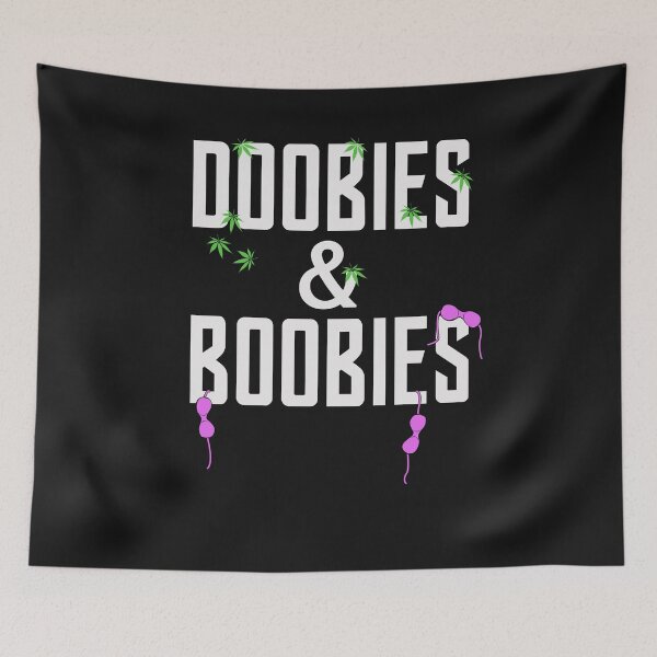 Item preview, Doobies and Boobies Bra Breast Cannabis Marihuana Ganja Pot Stoner Gift designed and sold by TheAplus.