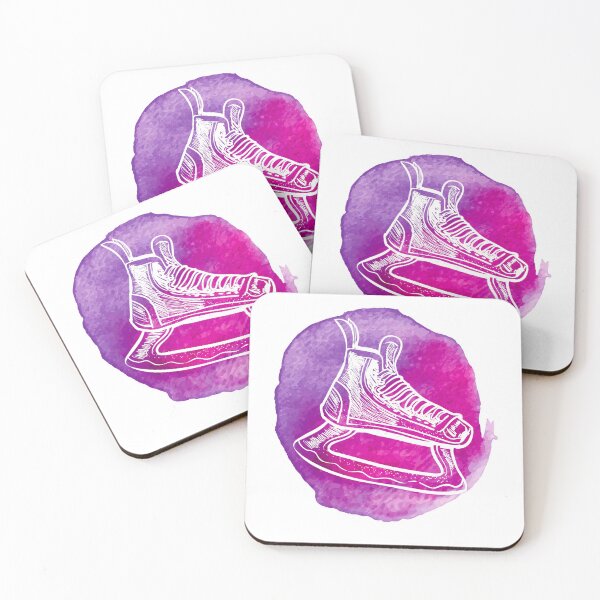 Item preview, Ice skating purple  Watercolor  designed and sold by RaquelDeneth.