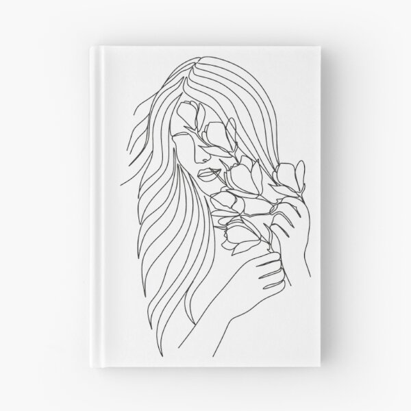 Artikelvorschau, Frauengesicht mit Blumen. Skandinavischer Druck, Skandinavisch, Nordisch, Trendiger Druck, Gestylt, Skandinavische Kunst, Moderne Kunst, Wandkunst, Druck, Minimalistisch, Modern Poste entworfen und verkauft von Nina Velychko.