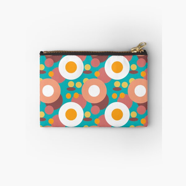Item preview, Sunny upside down eggs & putting golf seamless pattern design designed and sold by kasamuDX.