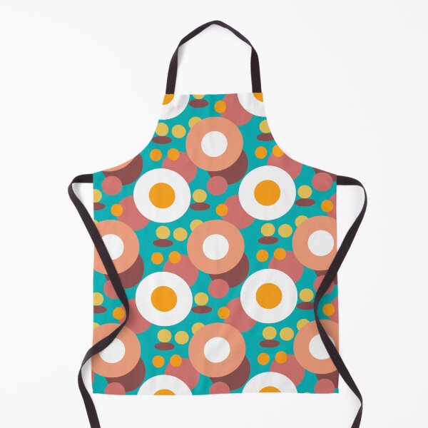 Item preview, Sunny upside down eggs & putting golf seamless pattern design designed and sold by kasamuDX.