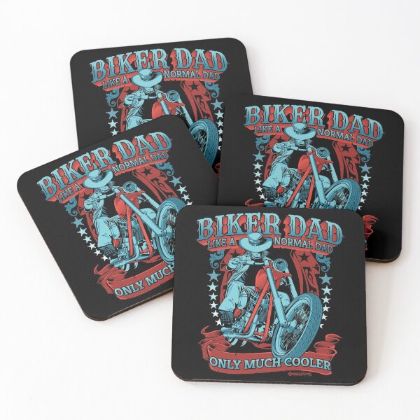 Item preview, Biker DAD, like a normal Dad only much cooler, coolest dad, Biker designed and sold by Lekrock.