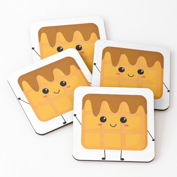 Item preview, Cute chocolate waffle sticker designed and sold by LucyWDesign123.