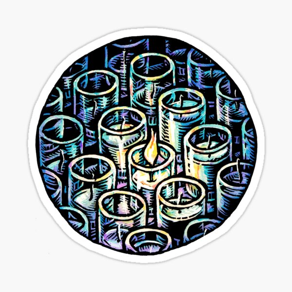 Votive Candles Sticker