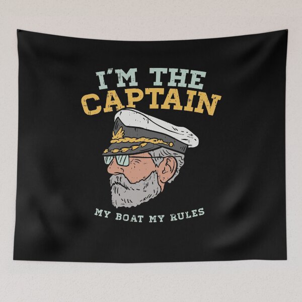 Item preview, My Boat My Rules - Boat Captain designed and sold by shirtbubble.